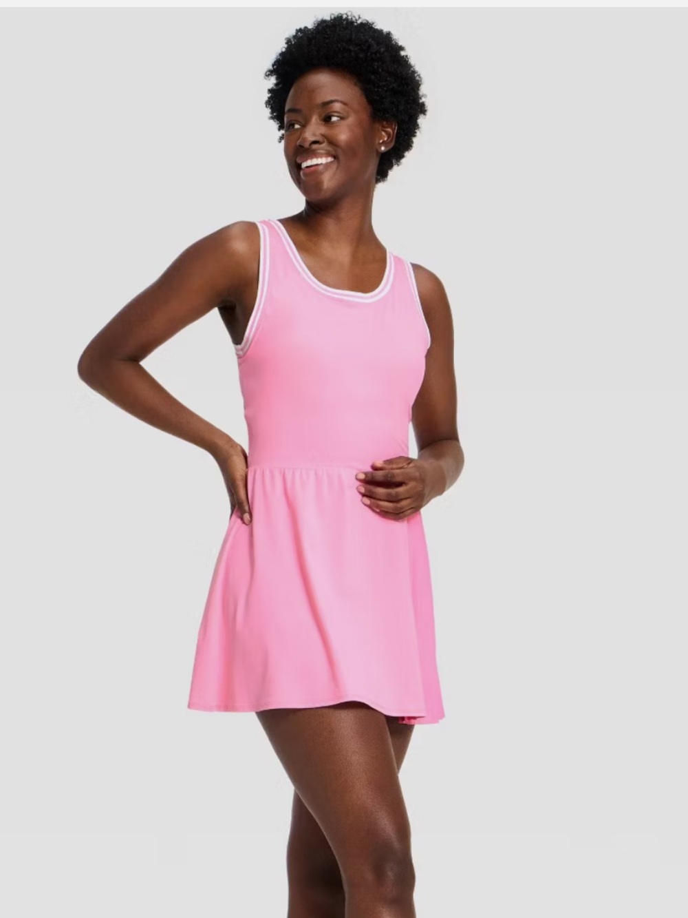 All In Motion Women Pleated Active Dress Sleeveless - Picture 3 of 4